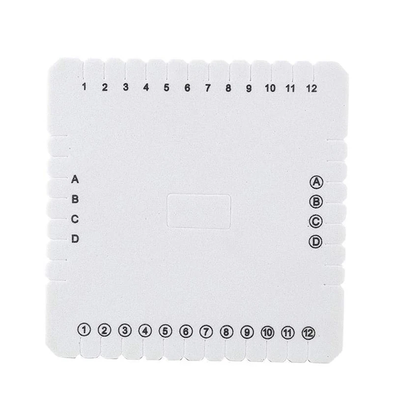 

Square Disk Braiding Plate 10Mm EVA Foam Braiding Square Disk For Japanese Flat Braiding And Cording(105Mm)