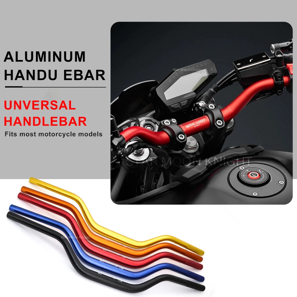 

Мотоциклетные аксессуары, ручки из алюминиевого сплава 7/8 дюйма, 22 мм, 72 см для Yamaha, Kawasaki, Honda, Suzuki, DUCATI
