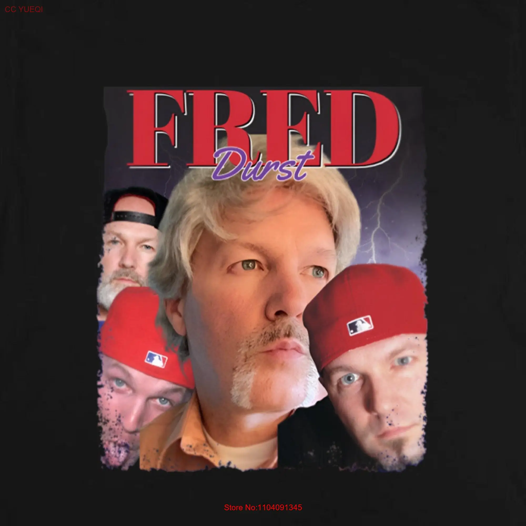 Забавная футболка в стиле 90s от Fred Durst с длинным или коротким рукавом