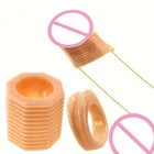 Силиконовые пенные кольца Anus, сосущие насадки для пениса, товары для секс-шопа, Эротическая мебель, Пояс верности для мужчин, игрушки Sm