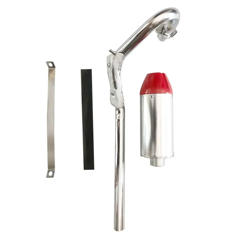 Выхлопной глушитель для мотоцикла труба 28 мм квадроцикла внедорожника 70 куб. См