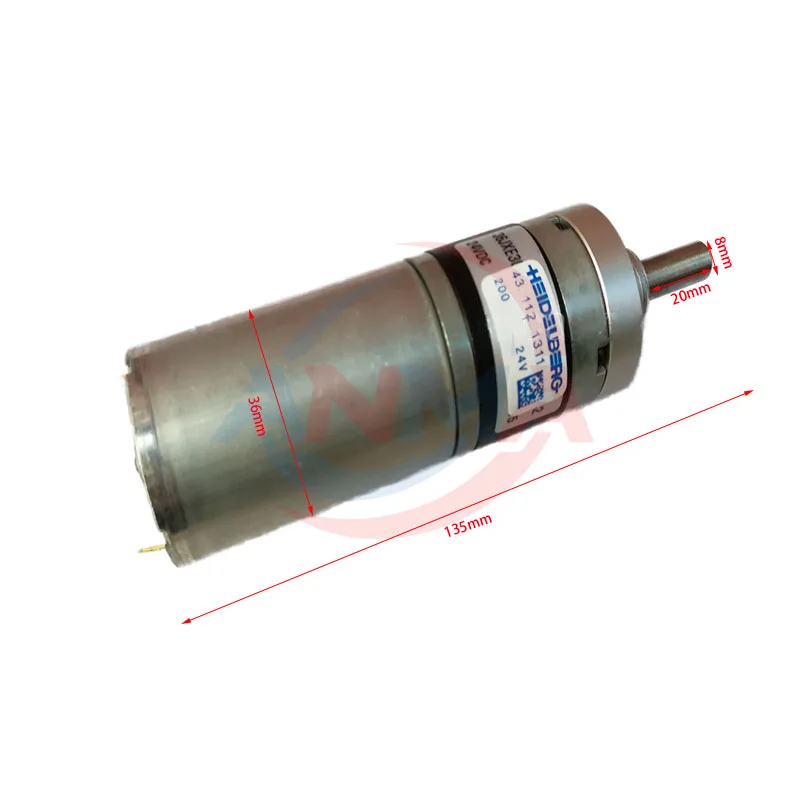 1 шт. GTO52 MO Motor 43.112.1311 Офсетная печатная машина Heidelberg Всасывающий барабанный