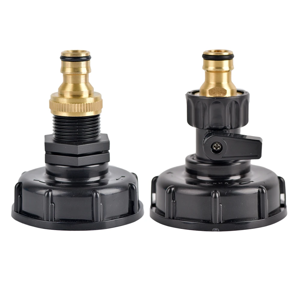 Адаптер крана резервуара IBC S60 * 6 грубая резьба в латунь быстроразъемный клапан