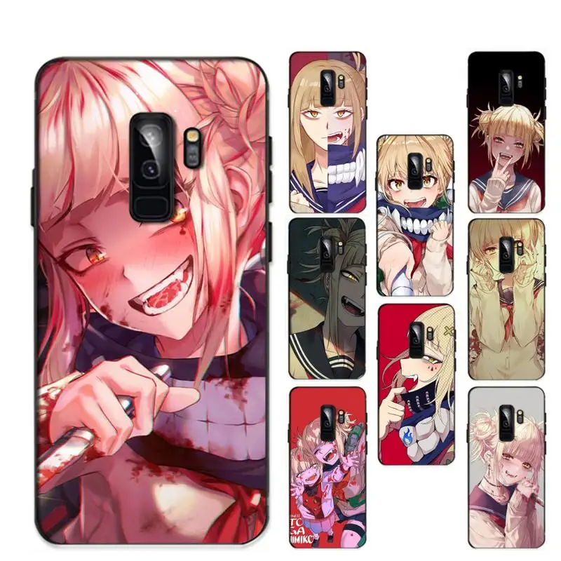 

Cute Himiko Toga Anime Phone Case for Samsung S20 lite S21 S10 S9 plus for Redmi Note8 9pro for Huawei Y6 cover