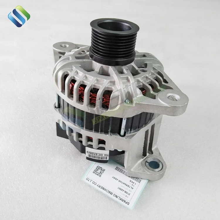 21Q6-42001 R140LC-7 R140W9 R210LC7 генератор переменного тока для экскаватора запасные части