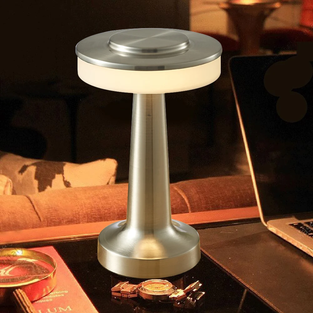 

Touch Led Charging Table Lamp Creative Dining Hotel Bar Coffee Table Lamp Outdoor Night Light Living Room Decorative Desk Lamp