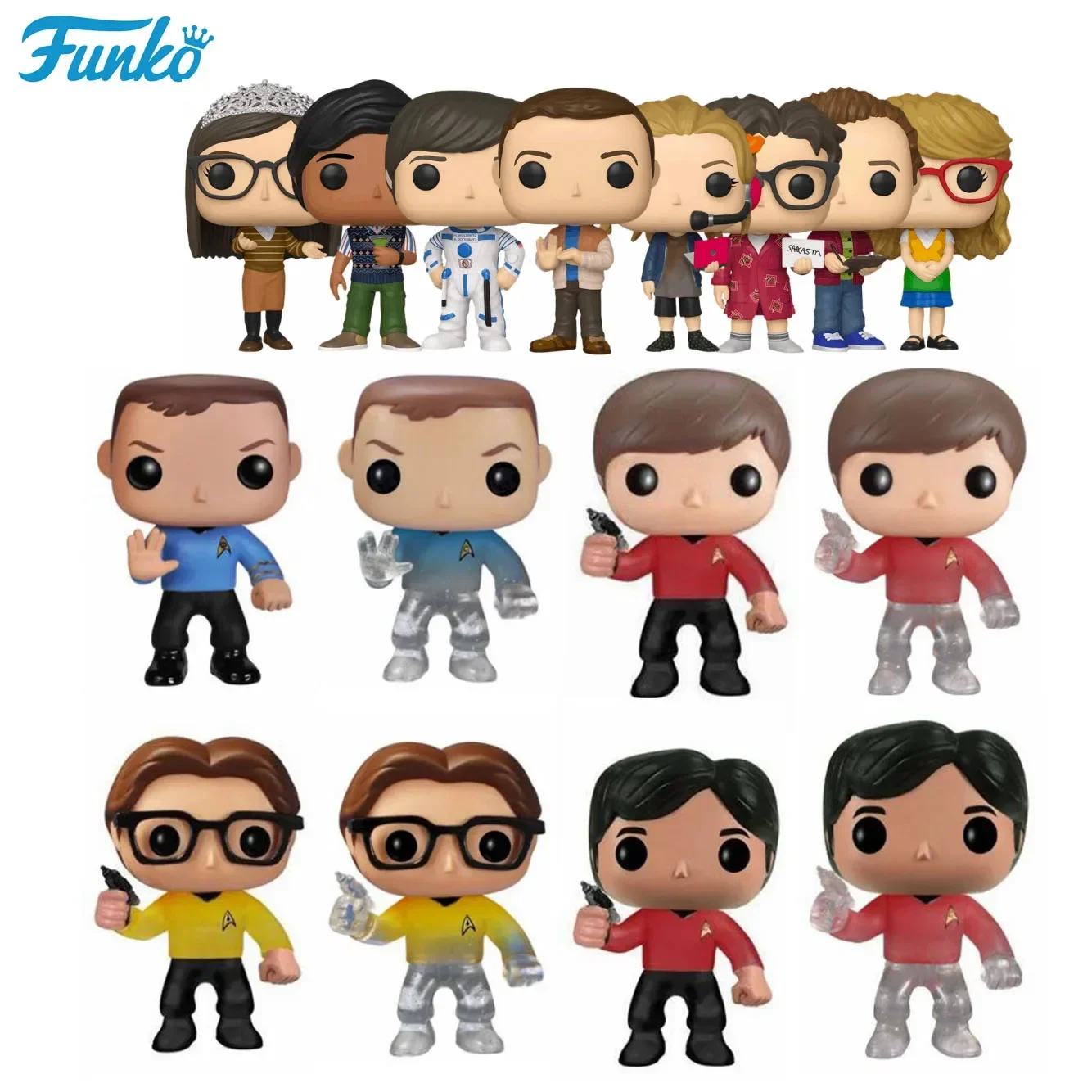 Новая теория Big Bang Funko Pop 73 # LEONARD 74 HOWARD 75 РАЖ 76 Виниловые фигурки подарки на день - Цена: 2299