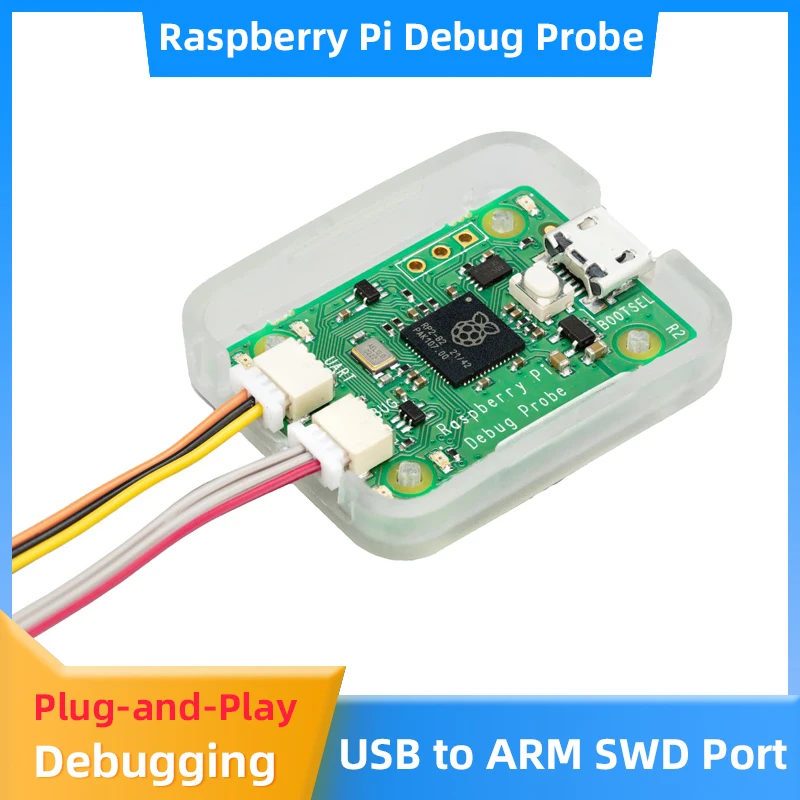 

Официальная Диагностика Raspberry Pi, диагностика и воспроизведение USB в последовательную настройку и UART 3-контактный коннектор для Pico RP2040 PC Mac Linux