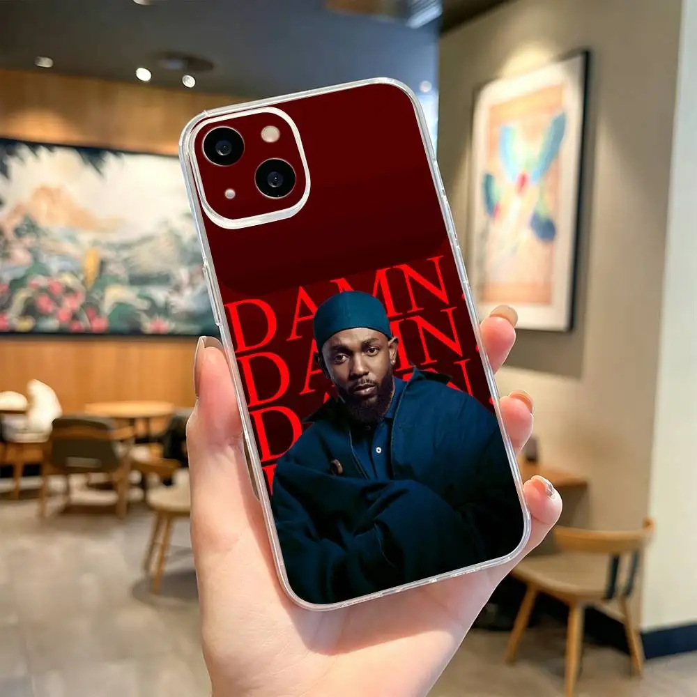 Фото Прозрачный противоударный чехол Cool Rap Kendrick L-Lamar-r для iPhone 17, 16, 15, 14, 13, 12, 11 Plus, Pro Max №3