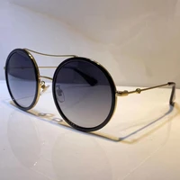 sunglasses for men women 0061 round style anti ultraviolet retro plate full frame designer brand glasses random box