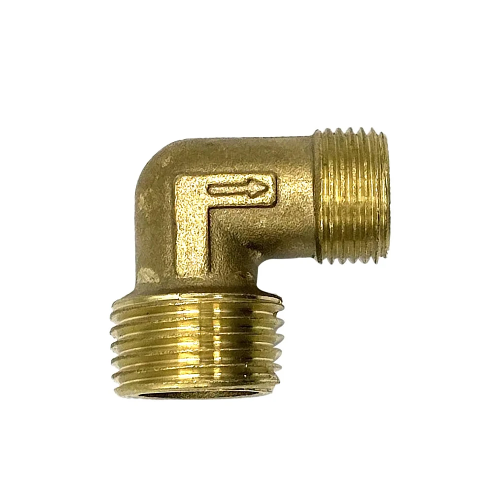 

Air Compressor Fittings Brass 20.5*16.5mm Male Thread Check Valve Elbow Coupler For Oil-free Air Compressor