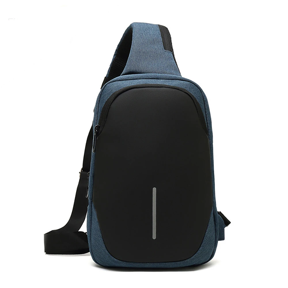 Outdoor Anti-theft Chest Bag Casual All-match Lightweight Waterproof Messenger Bag Small Bag Multi-functional Men's Bag