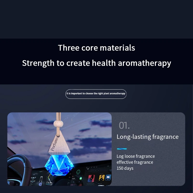 Подвеска для автомобильных аксессуаров долговечный легкий аромат специальный