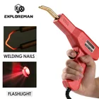 Горячий степлер 50 Вт, пластиковый сварочный аппарат, набор для ремонта гаража, Ремонтный аппарат из ПВХ и пластика, ручной сварочный аппарат для ремонта бампера