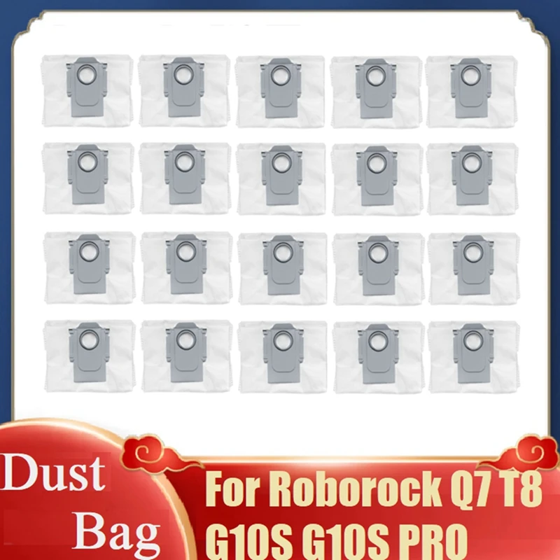 

Dust Bag For Xiaomi Roborock Q7 T8 G10S G10S PRO Robot Vacuum Cleaner Replacement Spare Parts Dustbin Dust Bag