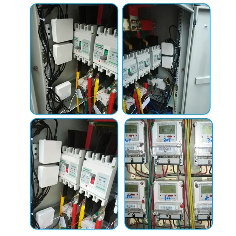 Tuya Zigbee 3-фазный счетчик энергии кВтч силовые клещи трансформатор тока монитор