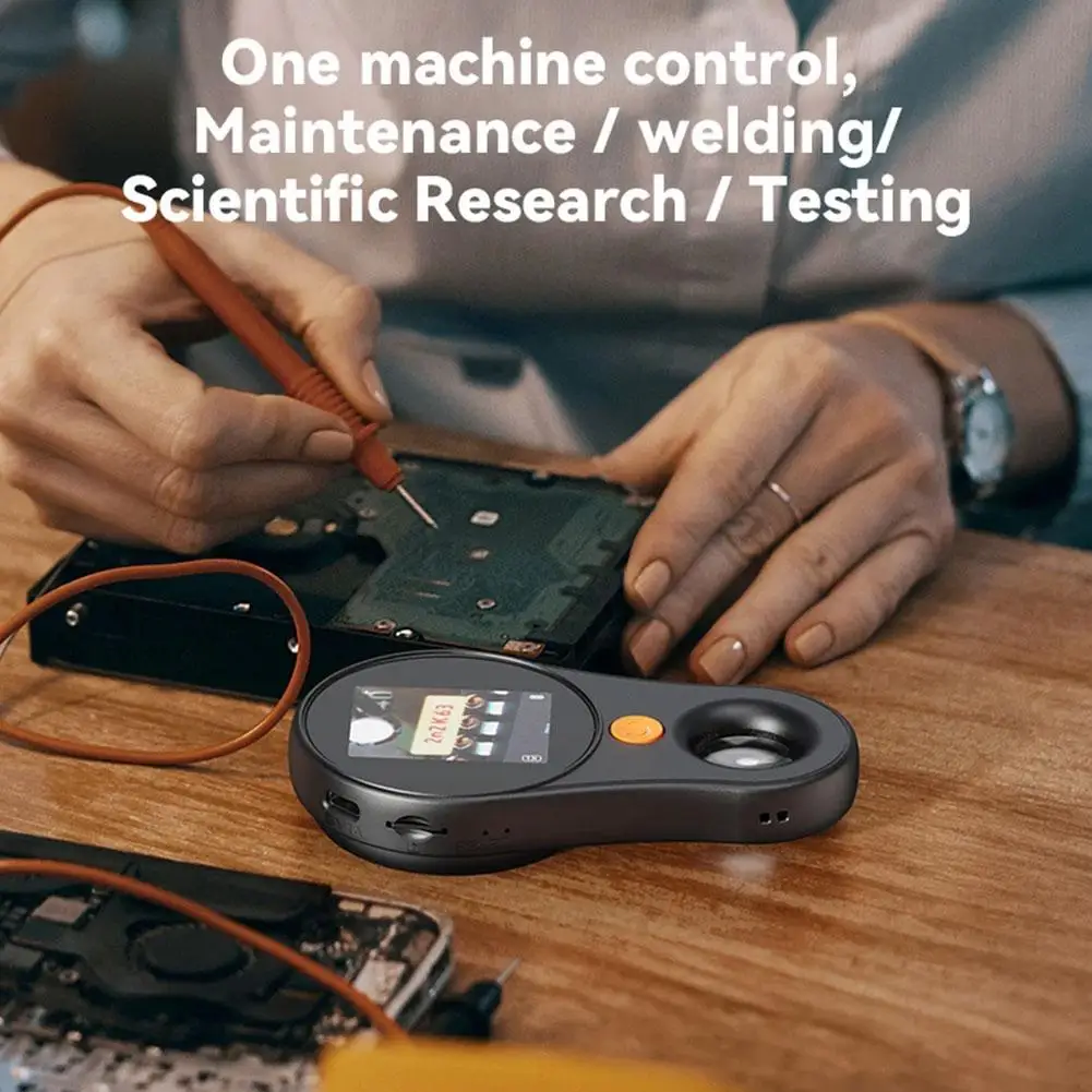 Цифровой ручной микроскоп лупа с фиксированным фокусом IPS-экран увеличение 500x2