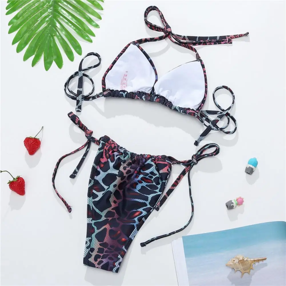 

Quick-drying 3Pcs/Set Chic Long Sleeve Smock Bikinis Suit Sexy Bikinis Suit Three-point for Travel