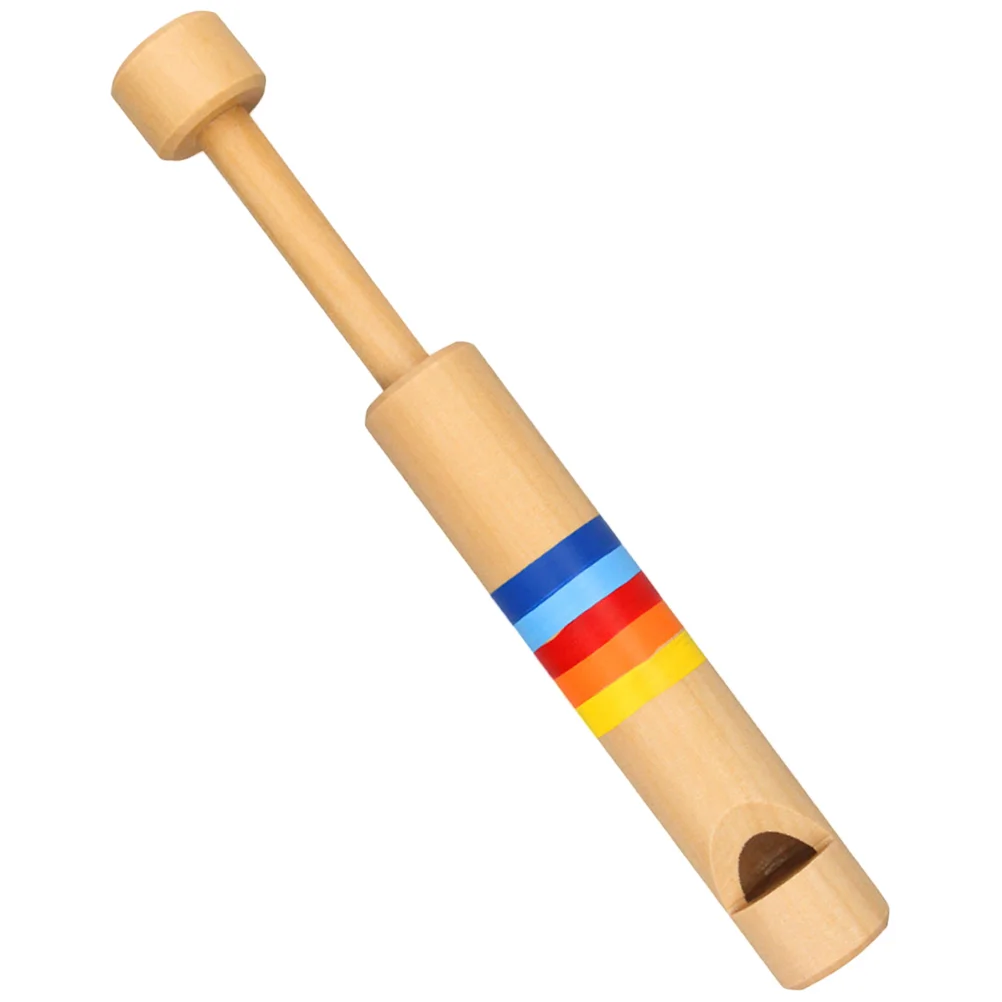 

Whistle Flute Wooden Toy Pull-Push Childrens Toys Kids Mini Educational Learning Musical