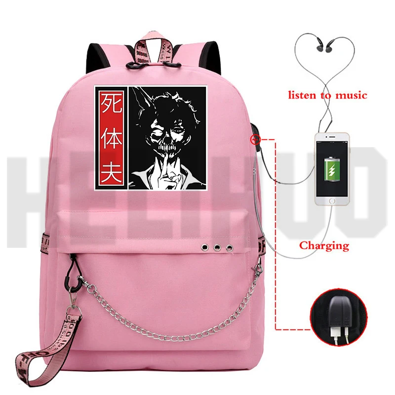 Рюкзак мужской/женский с USB-зарядкой и защитой от кражи