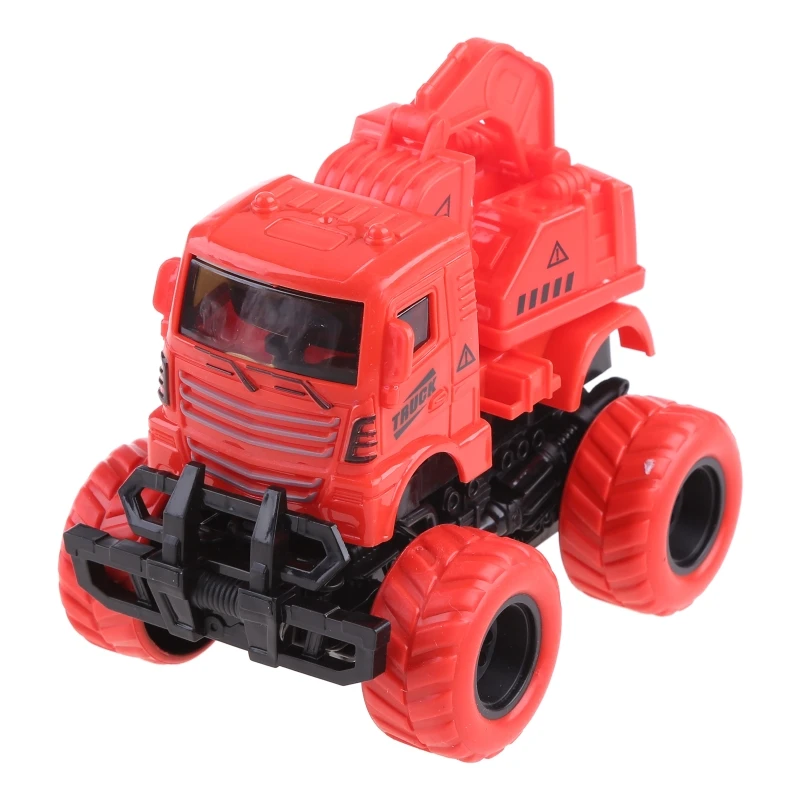 

Engineering Model Toy Cars Engineering Vehicle Baby Car Toy Impact Four-wheel Drive Deformation Toy 360 Rotation Car Toy