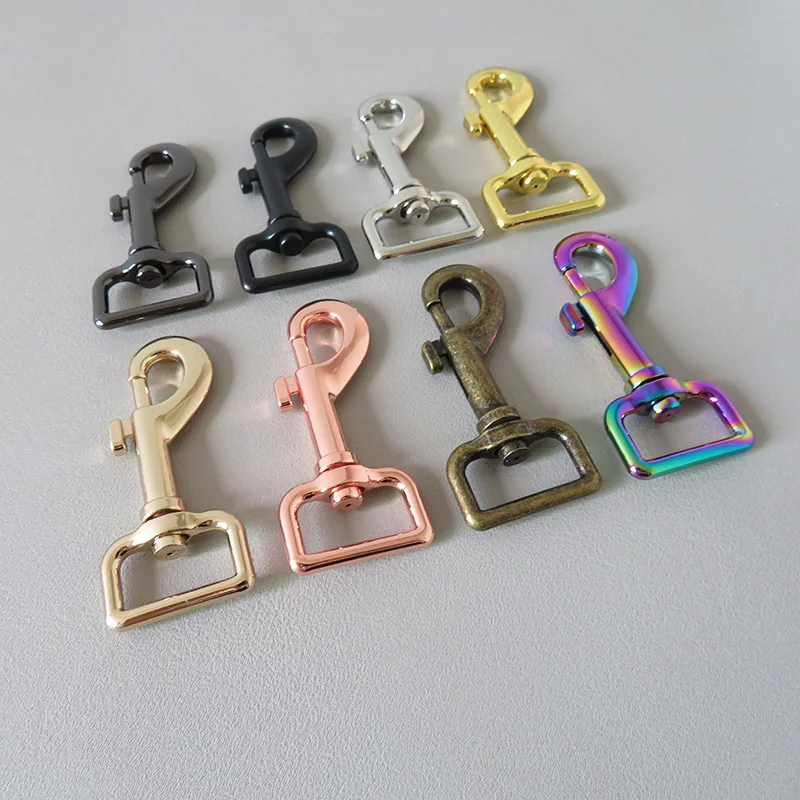 

1Pcs/Lot 25mm Metal Buckle Swivel Lobster Clasp Carabiner Clip Snap Hook For Dog Leads Leash Lock Hardware Sewing DIY Accessory