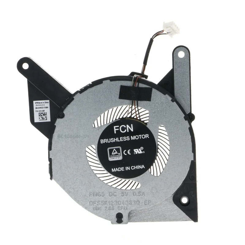 

Padarsey Replacement Laptop NEW CPU Cooling Fan For DELL Latitude 5410 0HHKD2 FM65 DFS5K12304363Q