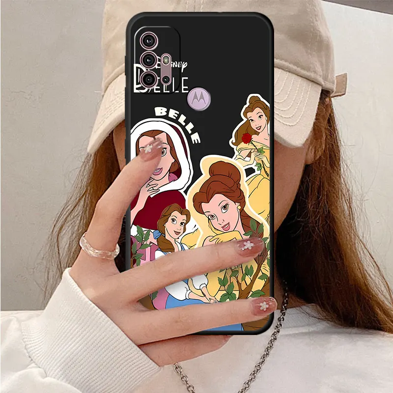 Чехлы для телефонов Disney мягкий чехол Белоснежка Алиса Ариэль Motorola Moto 30 Pro X30 S30 Neo 20