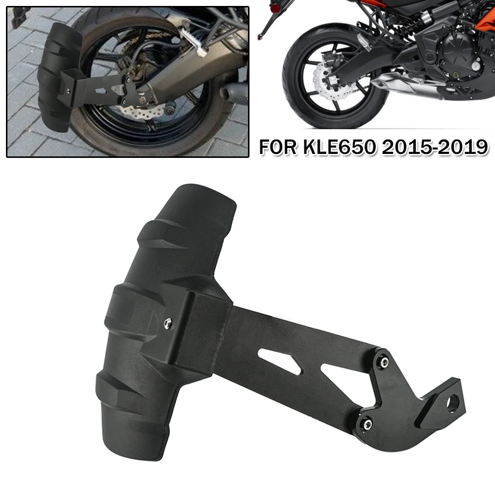 

Motorcycle Rear Mudguard Fender Mud Splash Guard Tire Hugger Cover For Kawasaki For Versys 650 For KLE 650 2015-2017 2018 2019