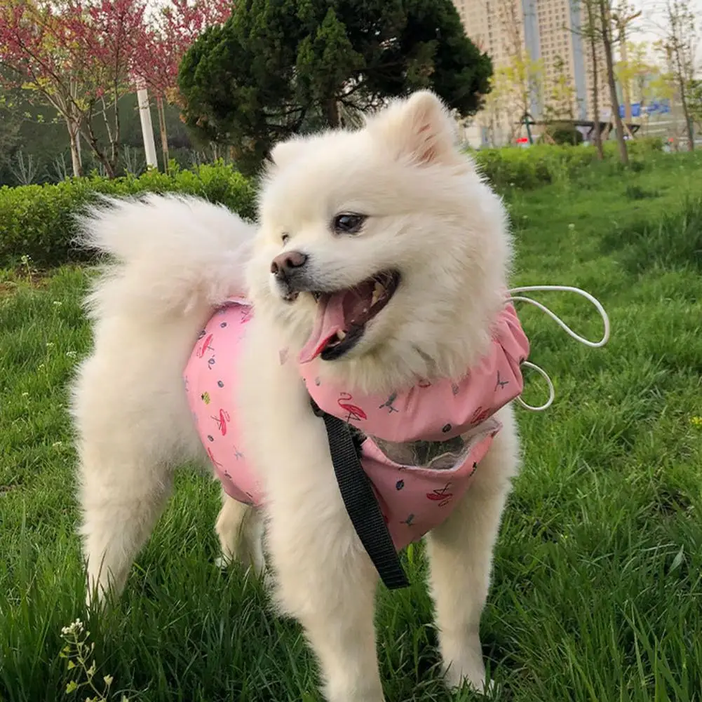 

Охлаждающий Жилет для собак, воздухопроницаемая Регулируемая сетчатая Светоотражающая безрукавка, одежда для домашних питомцев, лето