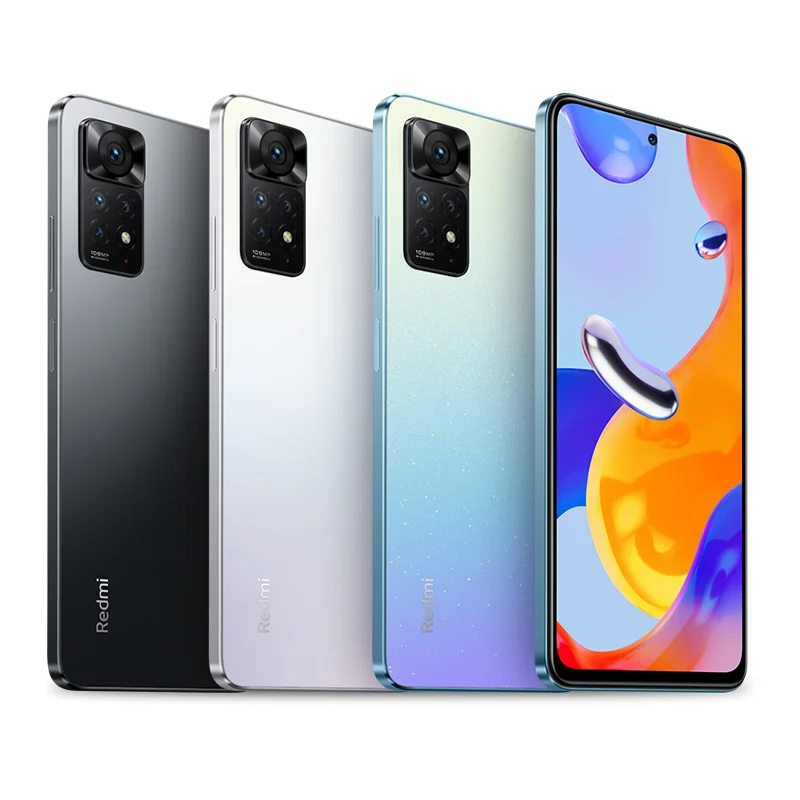 Najtaniej Globalna Wersja Xiaomi Redmi Note 11 Pro Smartphone 64/128GB MTK Helio G96 Octa Core 108MP Kamera 67W ładowania 120Hz Wyświetlacz NFC