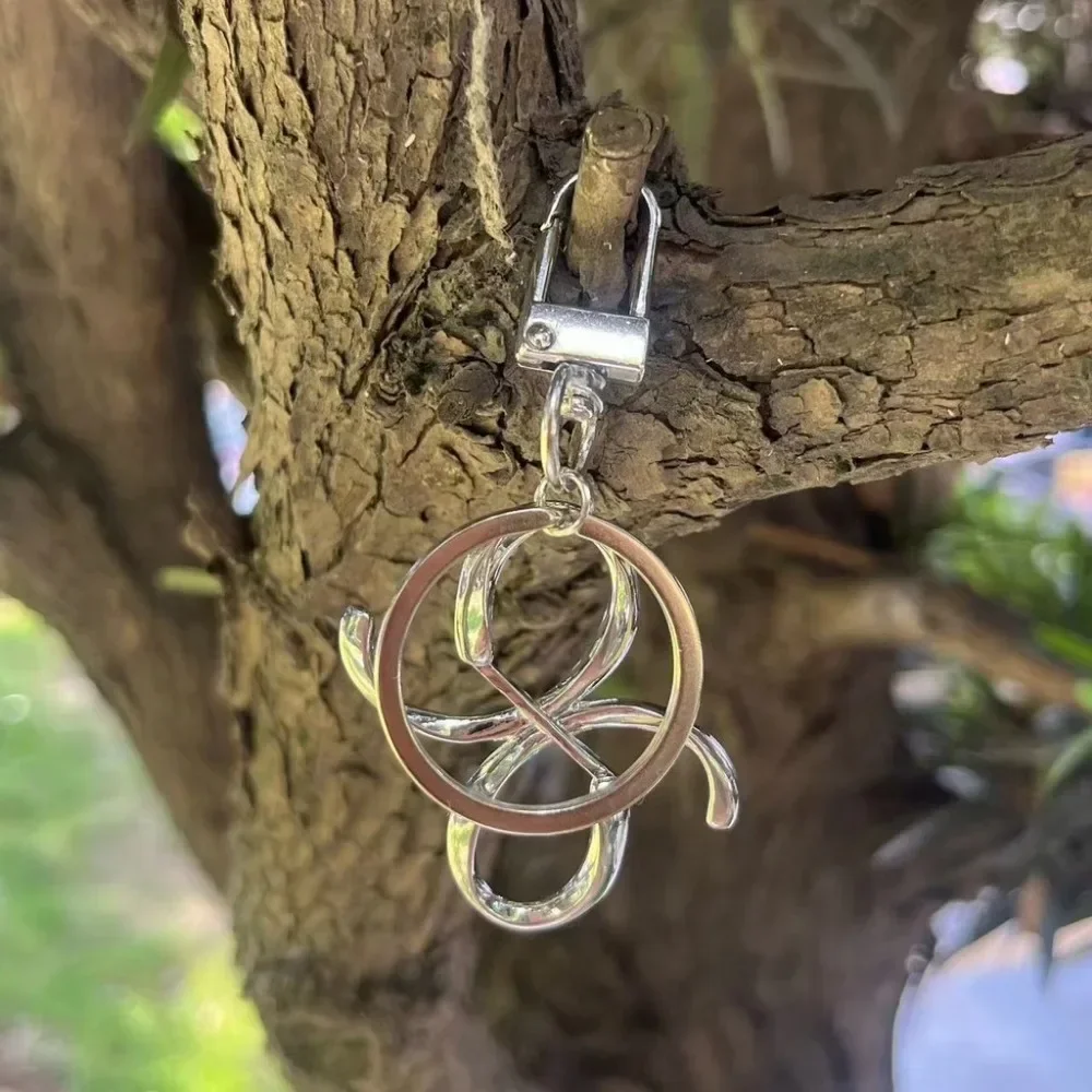 Металлический брелок для ключей Kpop Idol Æ с логотипом группы WINTER NINGNING