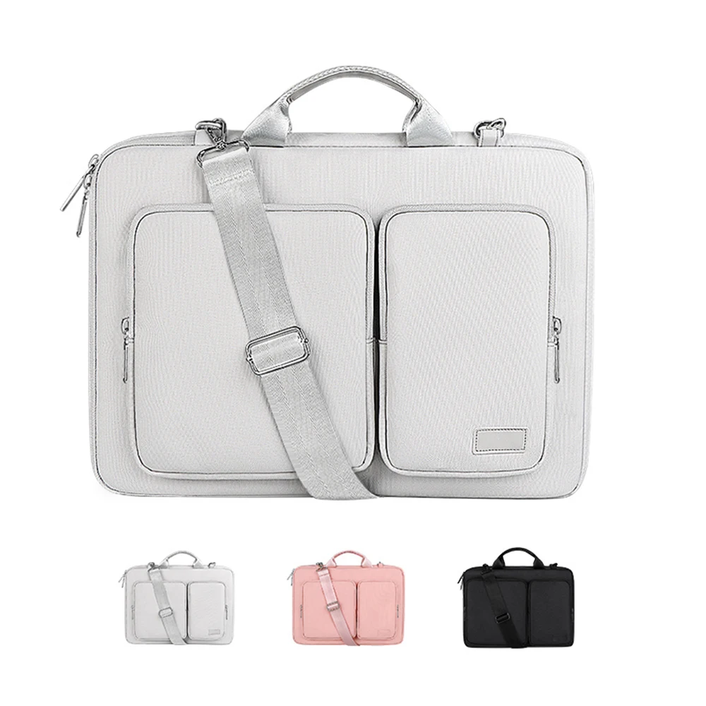 

Сумка для ноутбука 13,3, 14, 15, 15,6 дюймов, наплечный чехол для ноутбука Macbook Air Pro 13, Чехол-сумочка, женский и мужской водонепроницаемый портфель