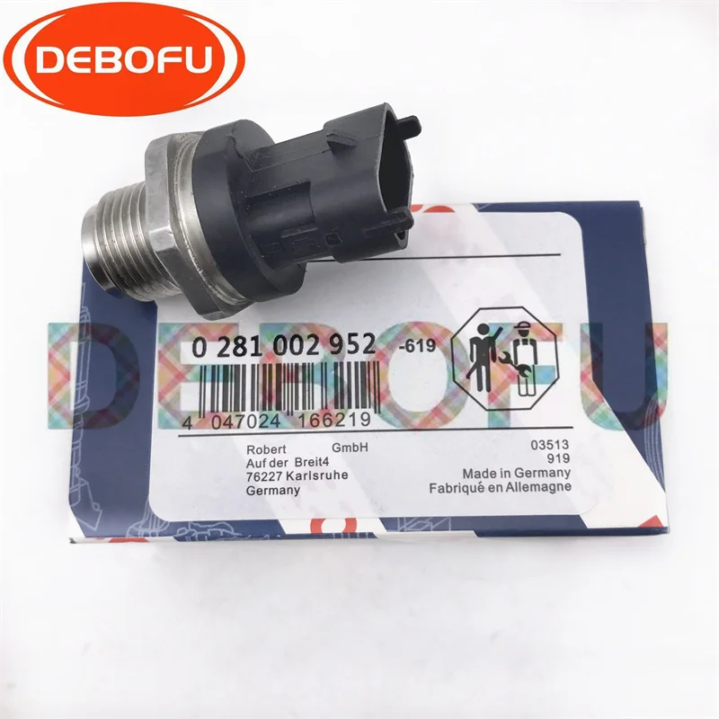 

0281002952 Original Fuel Pressure Sensor Regulator For Ford 2006 3.0 Mazda 2.5 3.0 0281006018 0281002952 30677300