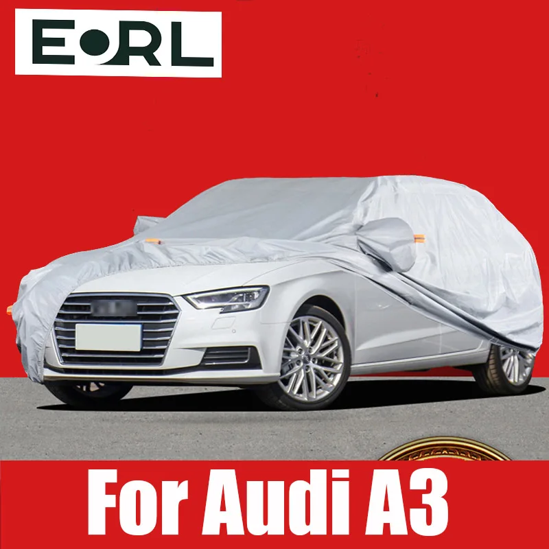 

Full Car Covers Outdoor Sun Uv Orotection Dust Rain Snow Protective For Audi A3 8V Oxford Cloth Accessories