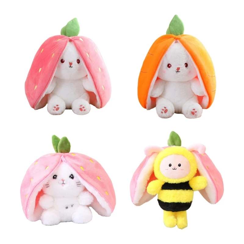 

D7WF реквизит для фотостудии декоративная подушка женский подарок милая трансформация клубника мягкая