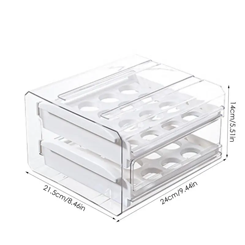 Яйцедержатель для холодильника штабелируемые лотки яиц на холодильнике