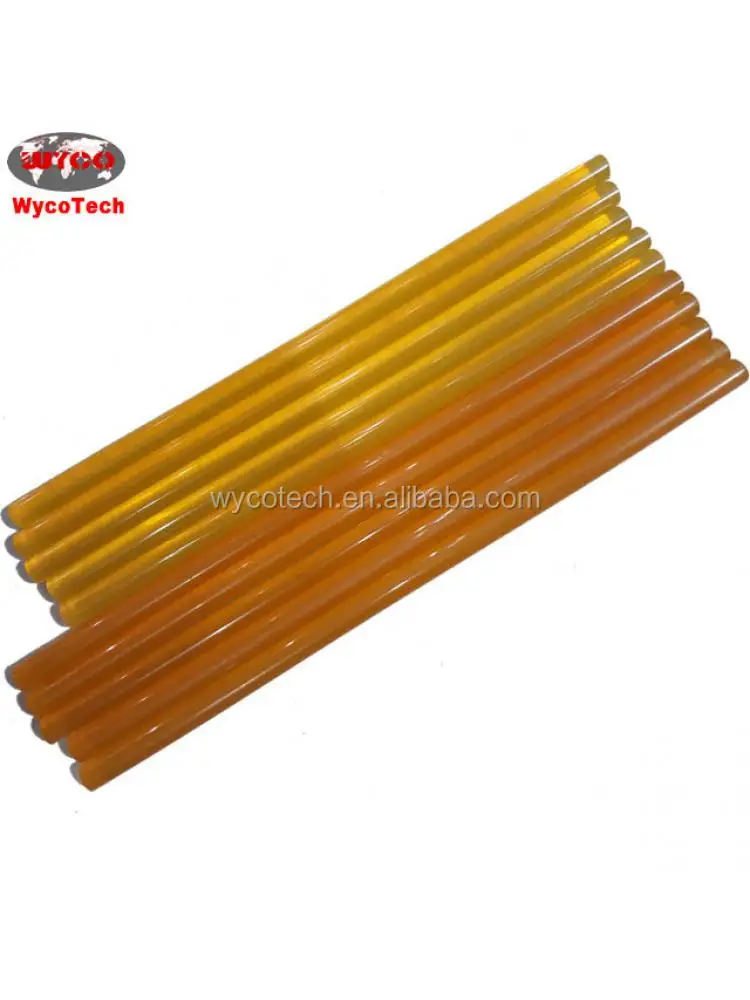11mm Yellow Color EVA Hot Melt Glue Stick Latest Promotion Price Factory |