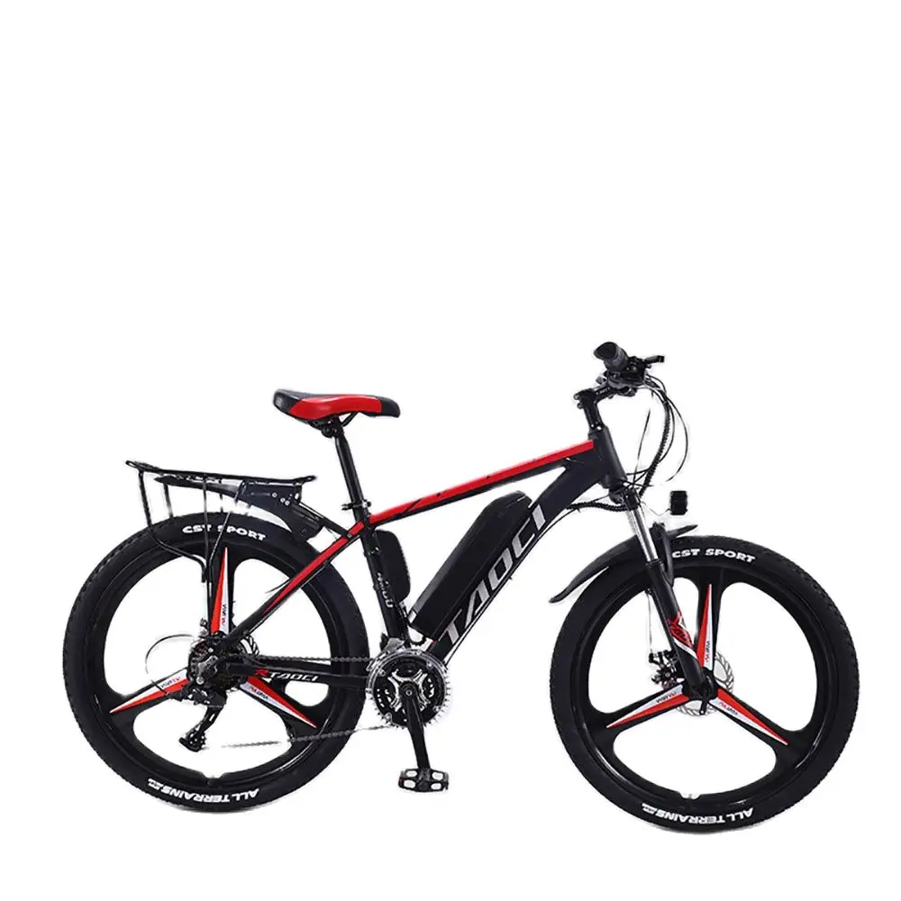 

26 Inches Electric Bicycle Mountain Electric Bike Aluminum Alloy High Strength Frame Powerful Brushless Motor Double Disc Brake