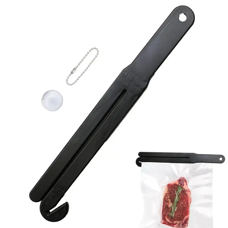 

Food Bag Squeezer Food Bag Pouch Cutter Opener And Squeezer Food Bag Accessories With Stainless Steel Blade Squeezer Chain