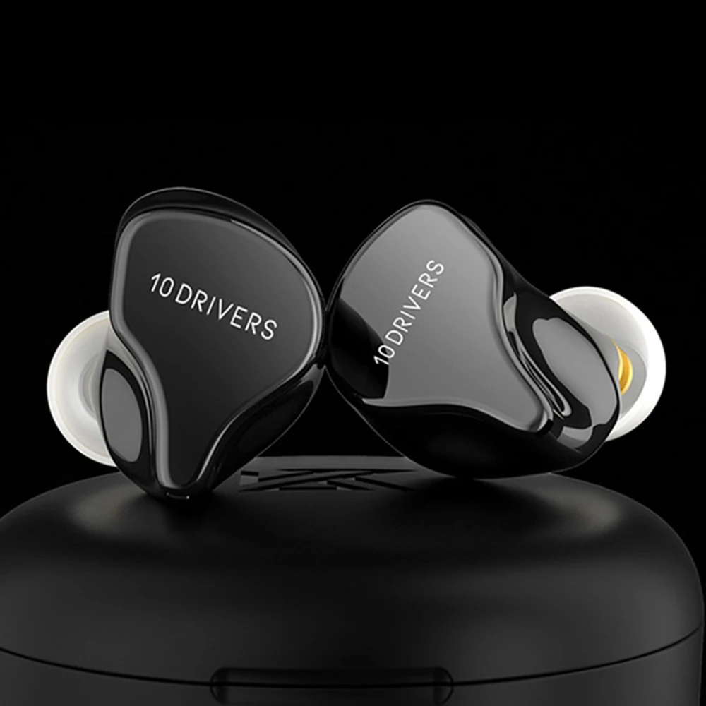 Беспроводные наушники KZ VX10 1DD 4BA TWS гибридная технология Bluetooth наушники-вкладыши с