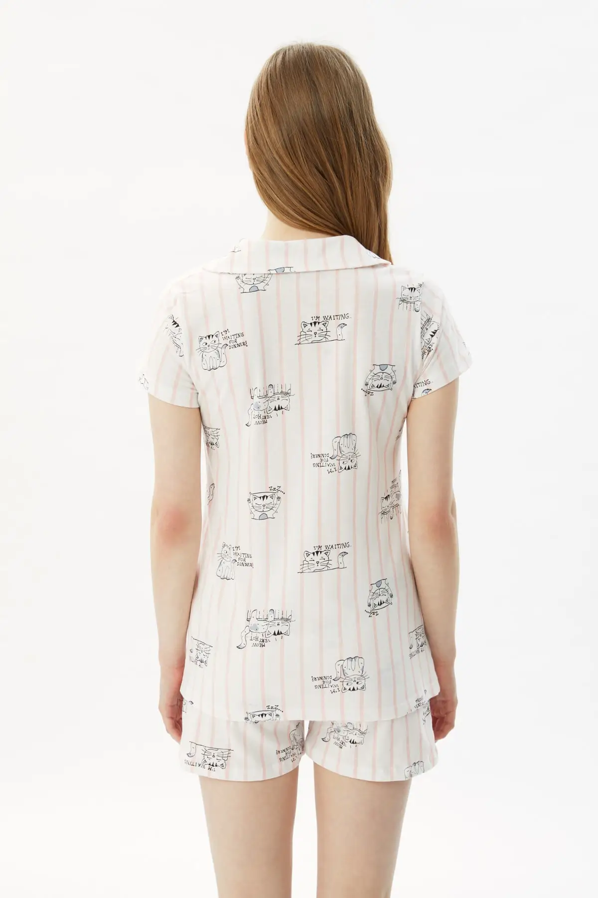 

Trendyol Printed Knitted Pajamas Set THMSS21PT1019