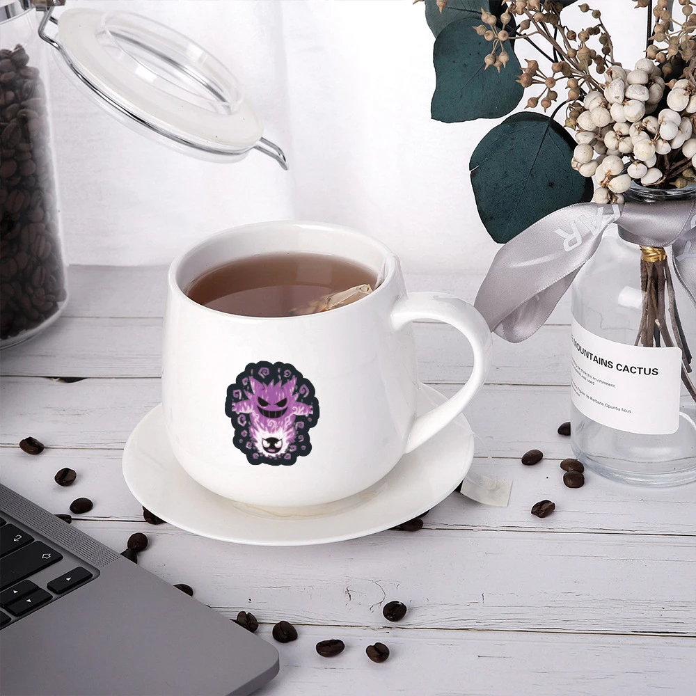 Наклейки неоновые цветочные для скейтборда ноутбука автомобиля гитары