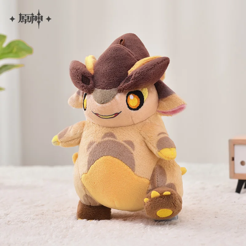 Фигурки Genshin Impact серия Blaze To Natlan Young Loong плюшевый кулон Kawaii Tepetlisauri Koholasaurs плюшевые