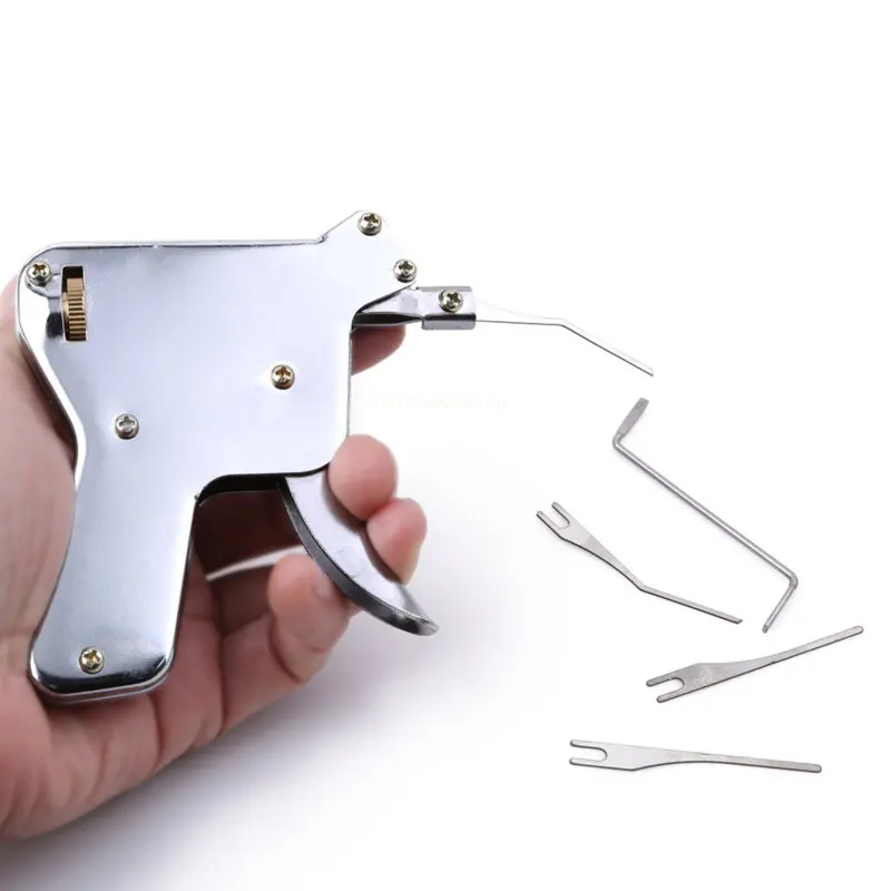 

Strong Lock Bump Door Opener Gun Repair Tool Kit Key Stainless Steel Picks High Quality Locksmith Tools Repair Lock