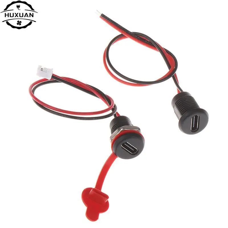 

Водонепроницаемый коннектор USB Type-C на PH 2,0, с фиксирующей пластиной, 1 шт.