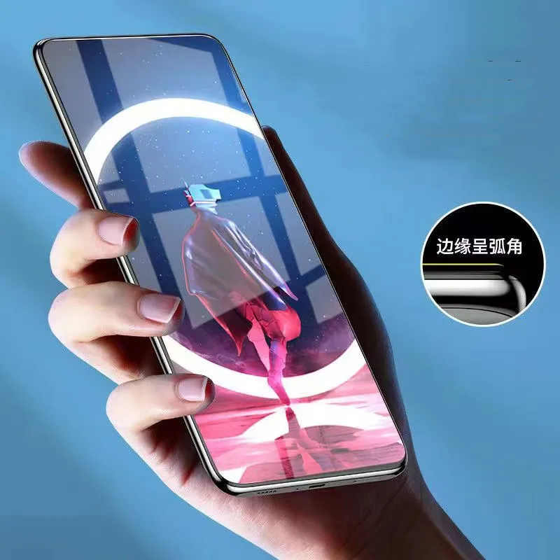 10pcs 9H HD Clear Full Cover Tempered Glass For ASUS Zenfone 9 Full Glue Screen Protecto Protective Glass
