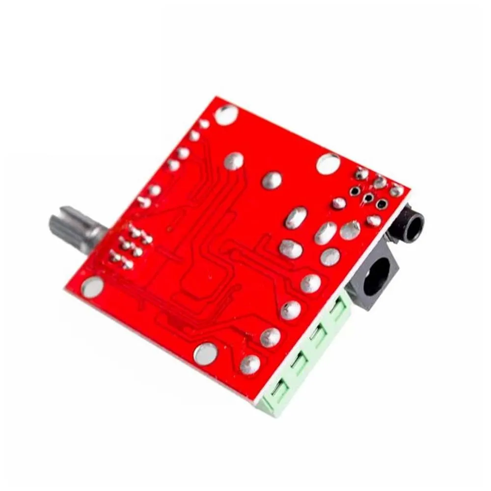Горячая Распродажа 12V Mini Hi-Fi PAM8610 плата аудио стереоусилителя 2X10W двухканальный D
