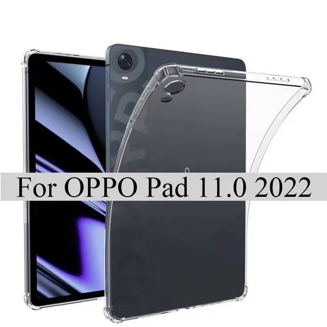

Soft TPU Case For OPPO Pad 11" 2022 Silicon Soft Shell Funda For OPPO Pad 11 inch Anti-drop Four airbags Tablet Transparent