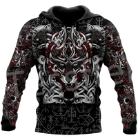 tessffel vikings tattoo warriors nordic odin god retro tracksuit streetwear 3dprint menwomen harajuku casual funny hoodies x19